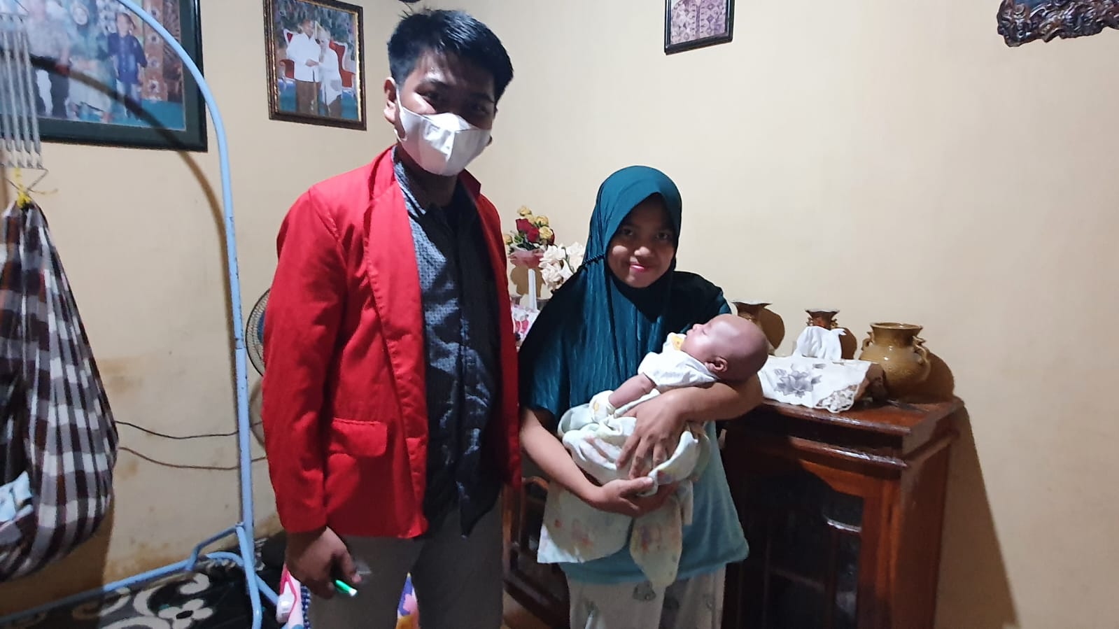 Hai adik  Muh. Aizar Ramadhan Selamat Datang!!!(kunjungan 2)